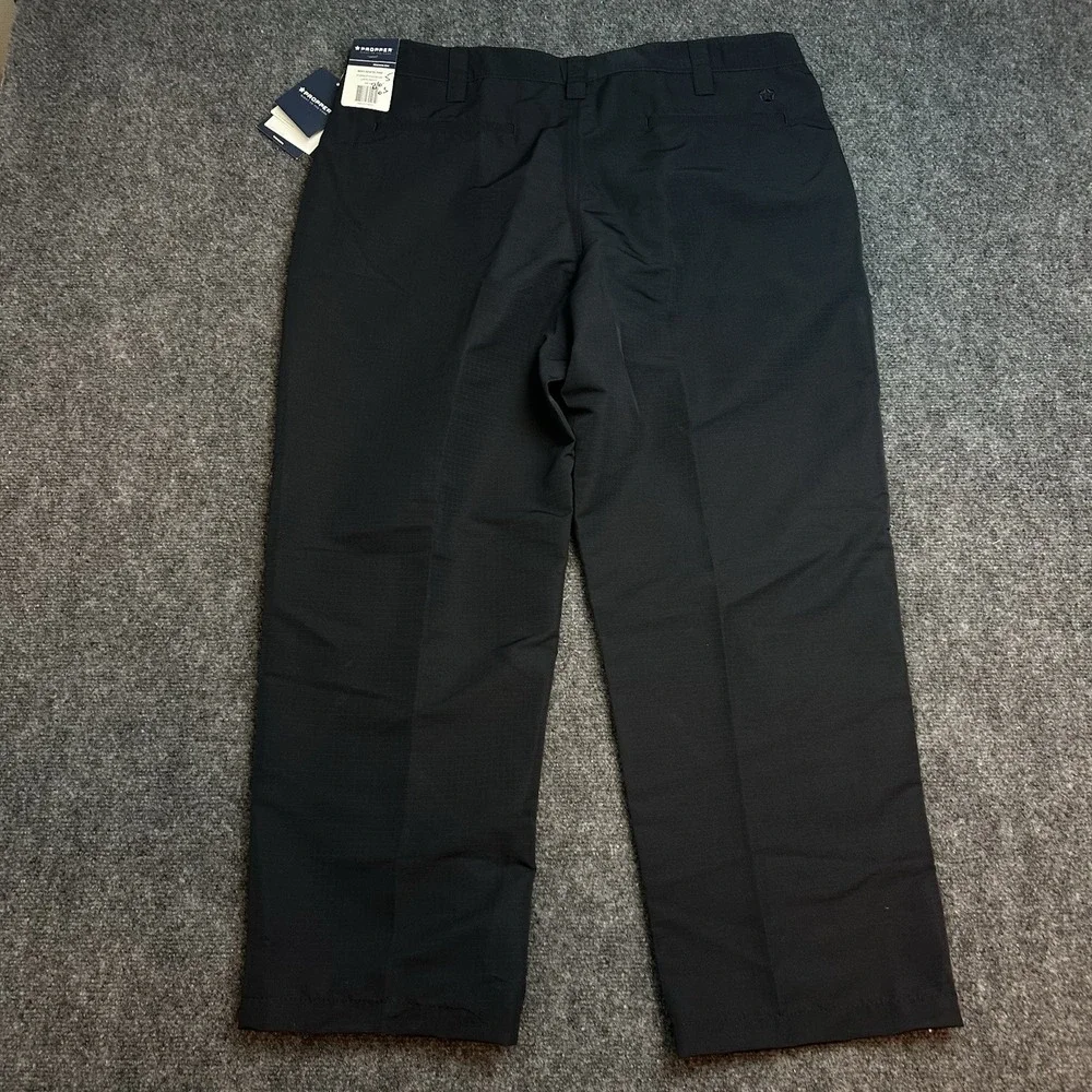 NWT Propper EdgeTec Tactical Pants Mens 38x28 Navy Blue Cargo Uniform Polyester